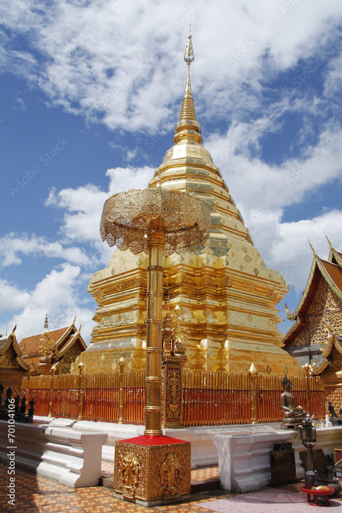 Fototapeta premium Temple in Chiang Mai, Thailand.
