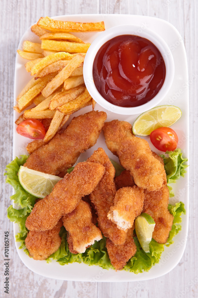 chicken nugget chicken nugget