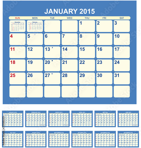 Calendar 2015