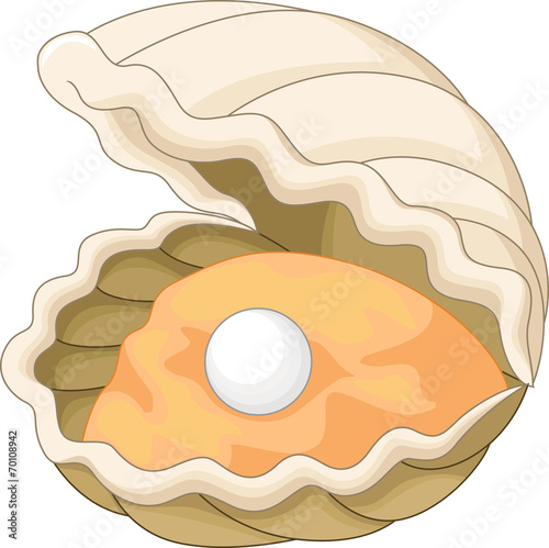 Oyster with a pearl