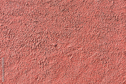 Plastered wall in red texture