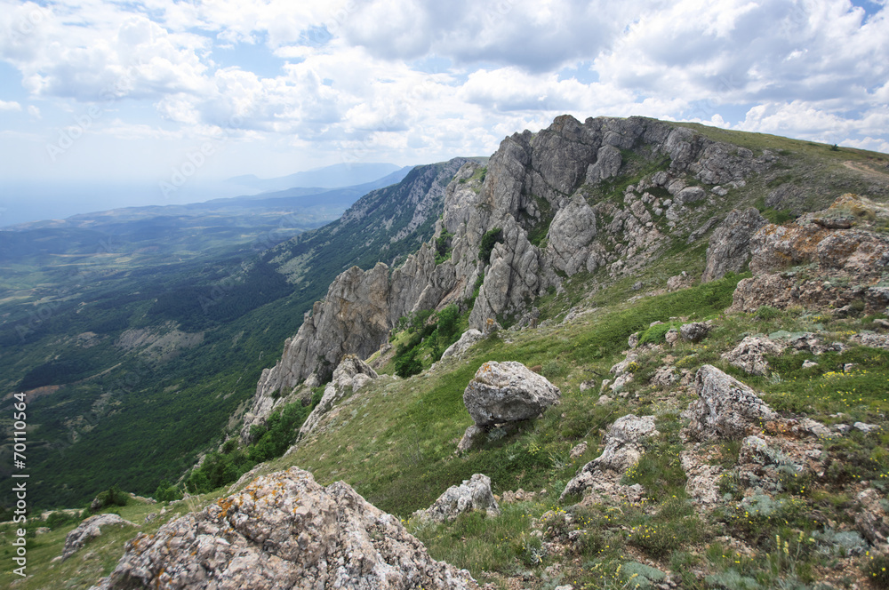 Mountain landscape Mountain landscape