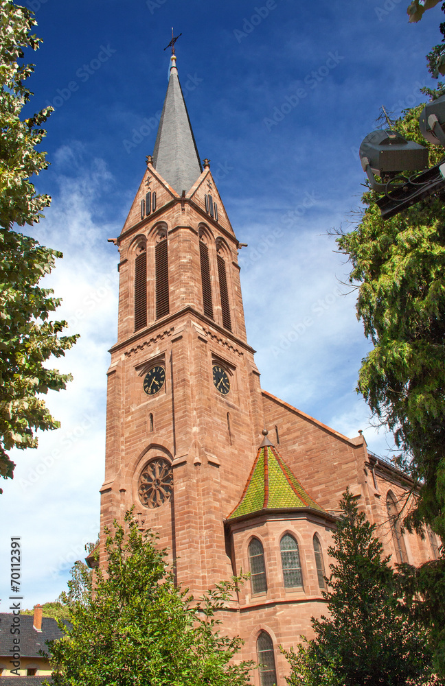 Eglise protestante de Saverne, Alsace, Bas Rhin