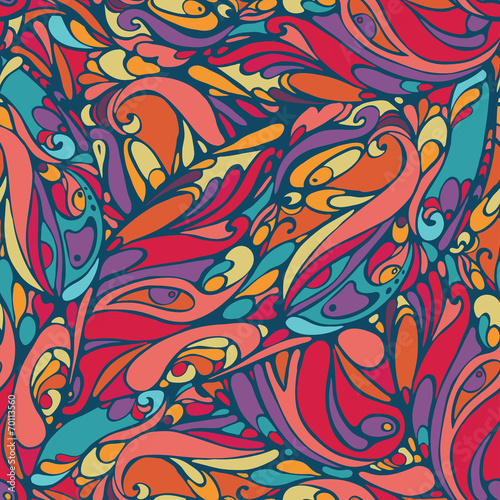 colorful pattern of abstract shapes 2