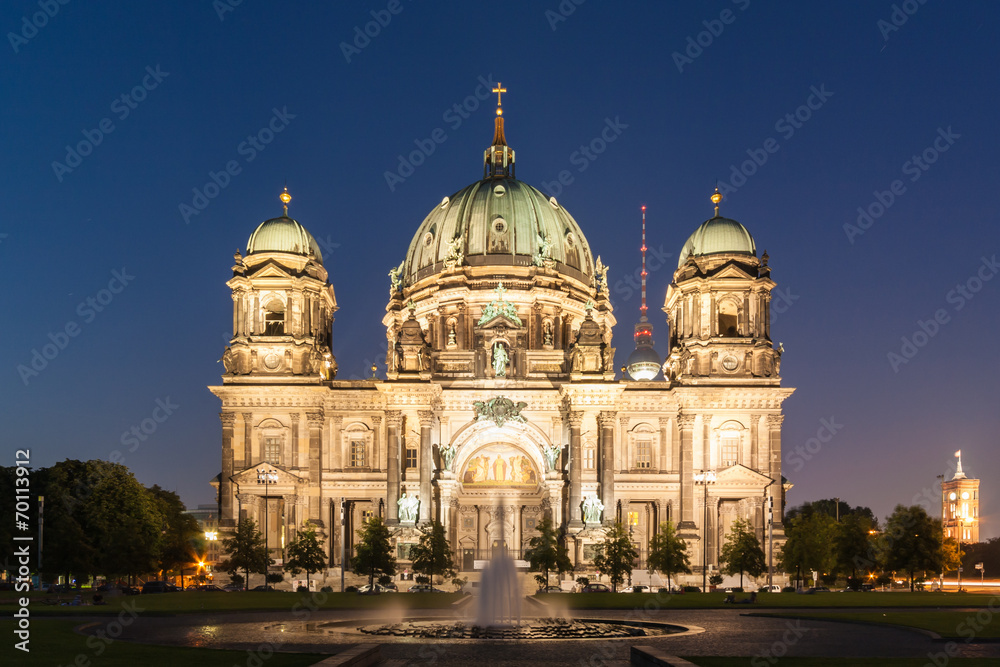 Berlin Cathedral (German: Berliner Dom) is a church in Berlin