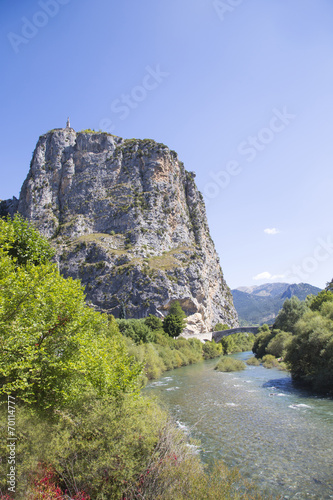 Fototapeta Naklejka Na Ścianę i Meble -  Gorges du Verdon european canyon. Alps, Provence