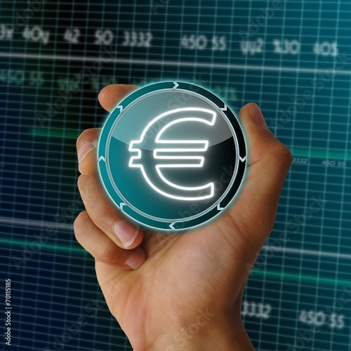 electronic data Euro symbol