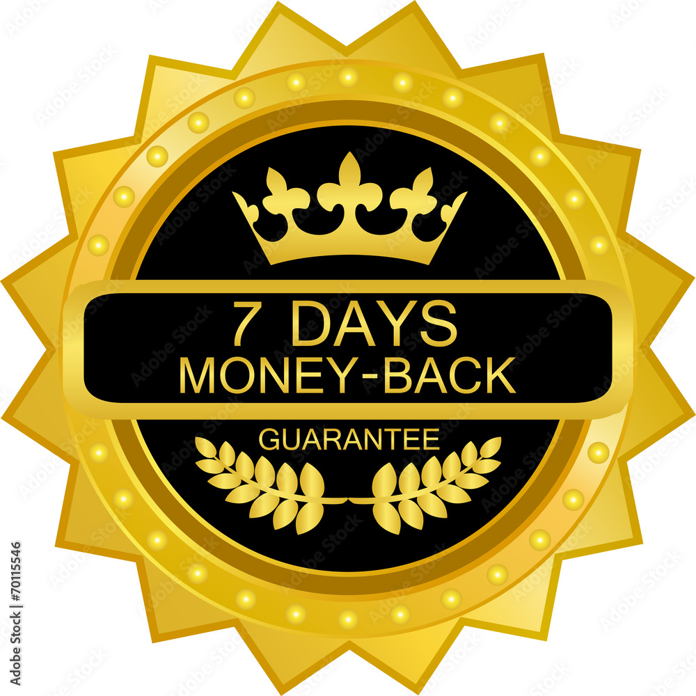 Seven Days Money Back Guarantee Seven Days Money Back Guarantee