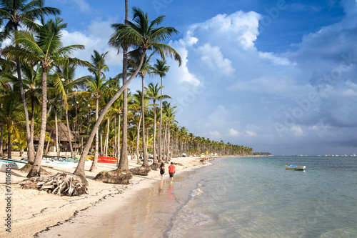 Caribbean Beach at sunrise