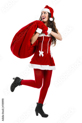 Santa Woman