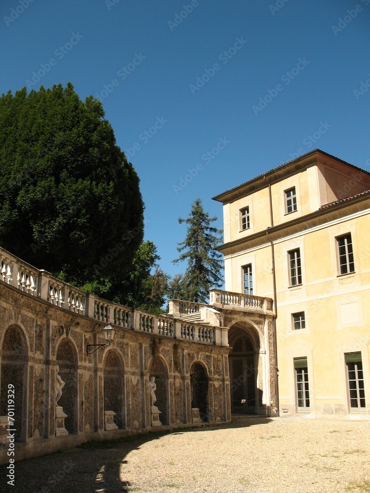 Villa della Regina (Torino) - cortile interno