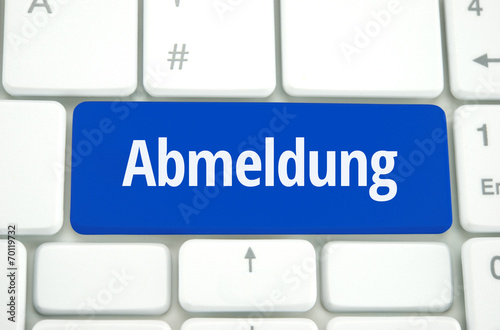 Abmeldung photo