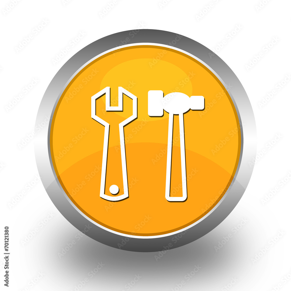 BOUTONS ICONES RONDS COLLECTION JAUNE ORANGE BOUTONS ICONES RONDS COLLECTION JAUNE ORANGE