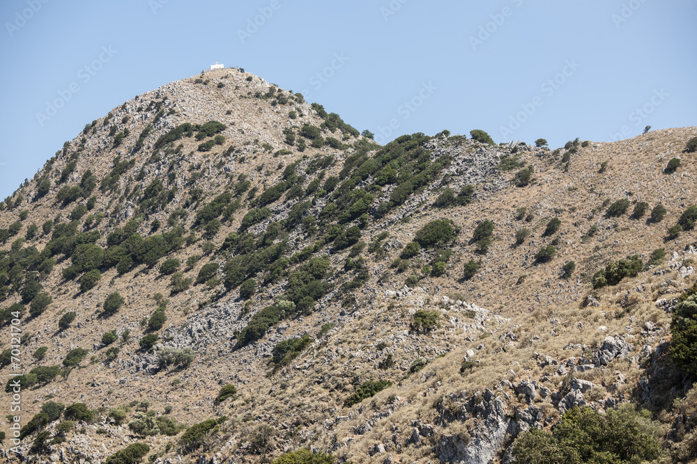 Berg Vrissinas bei Rethymnon, Kreta, Griechenland