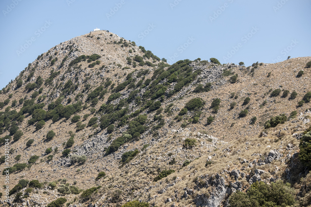 Berg Vrissinas bei Rethymnon, Kreta, Griechenland Berg Vrissinas bei Rethymnon, Kreta, Griechenland