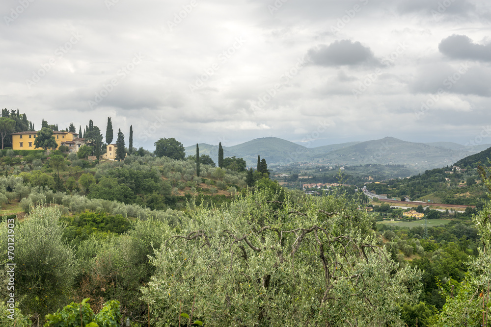 Fototapeta premium Chianti, Toskania