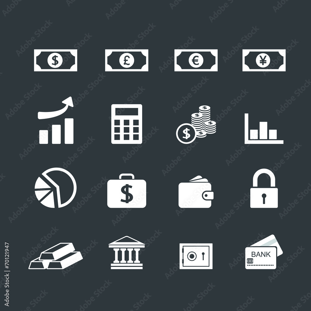 Finance Icons set Finance Icons set