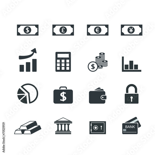 Finance Icons set