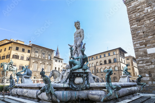 Neptune fountain