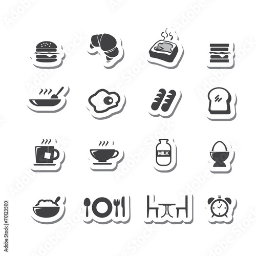 breakfast icons