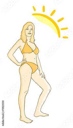 Sun girl