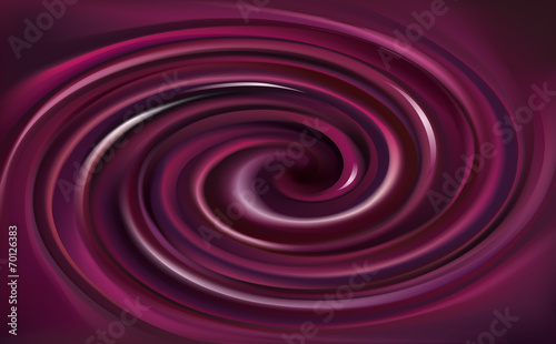 Vector background swirling dark purple liquid