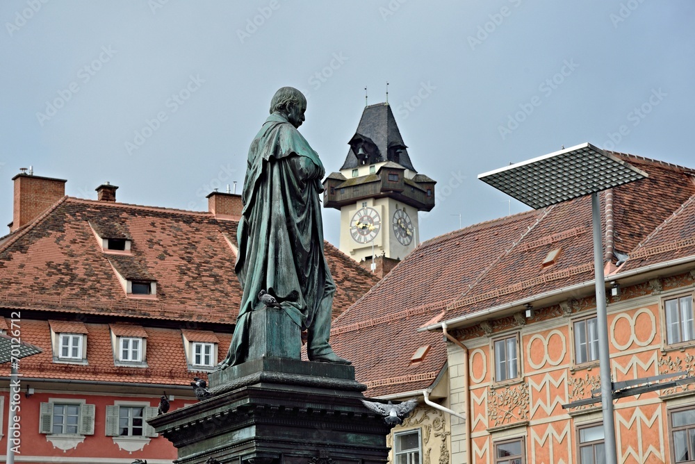 Erzherzog-Johann-Brunnen in Graz