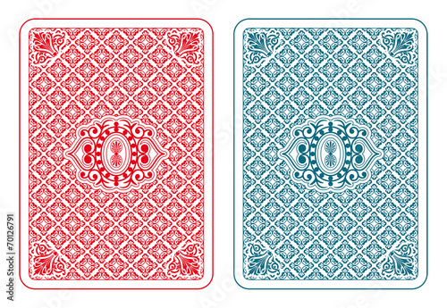 Playing cards back beta