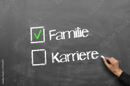 Familie und Karriere