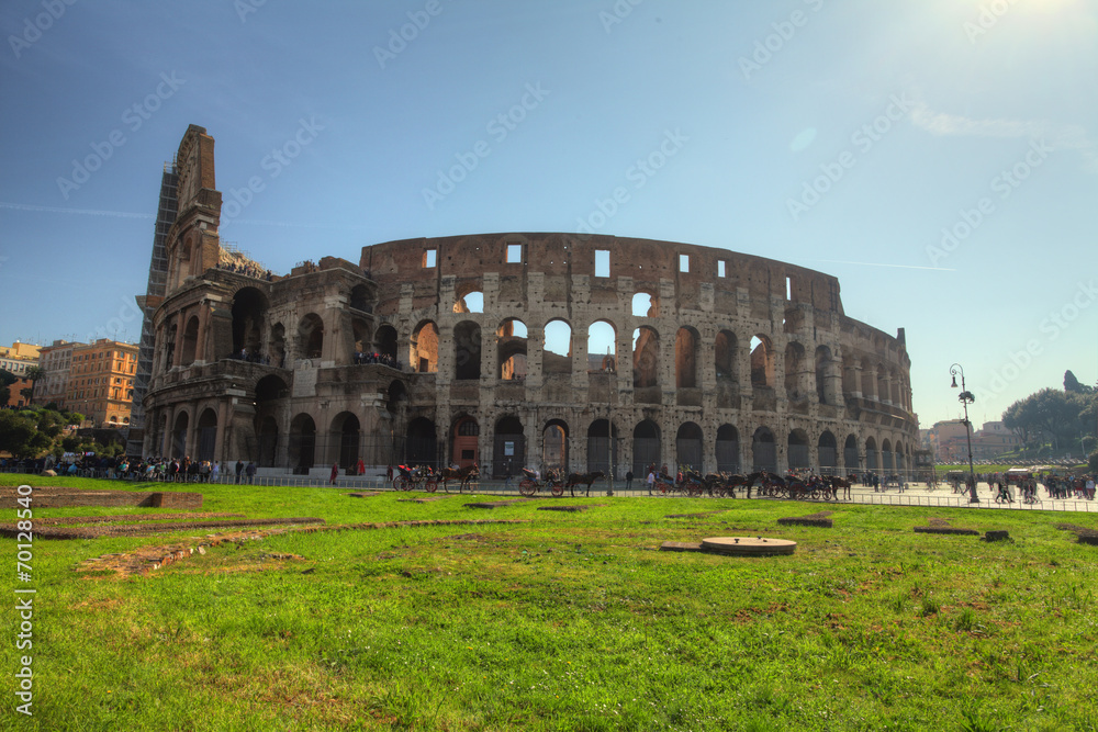 Colosseum in Roma, Italy