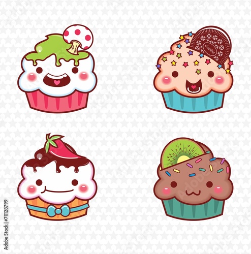 cupcake cartoon 07
