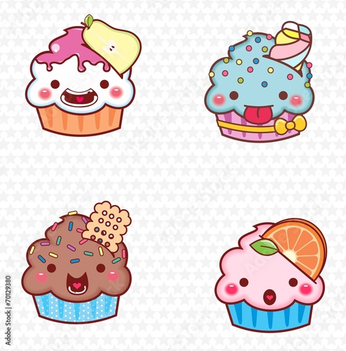cupcake cartoon 09