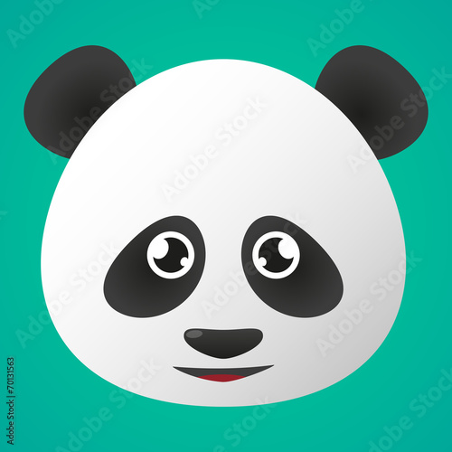 Fototapeta Naklejka Na Ścianę i Meble -  Panda avatar