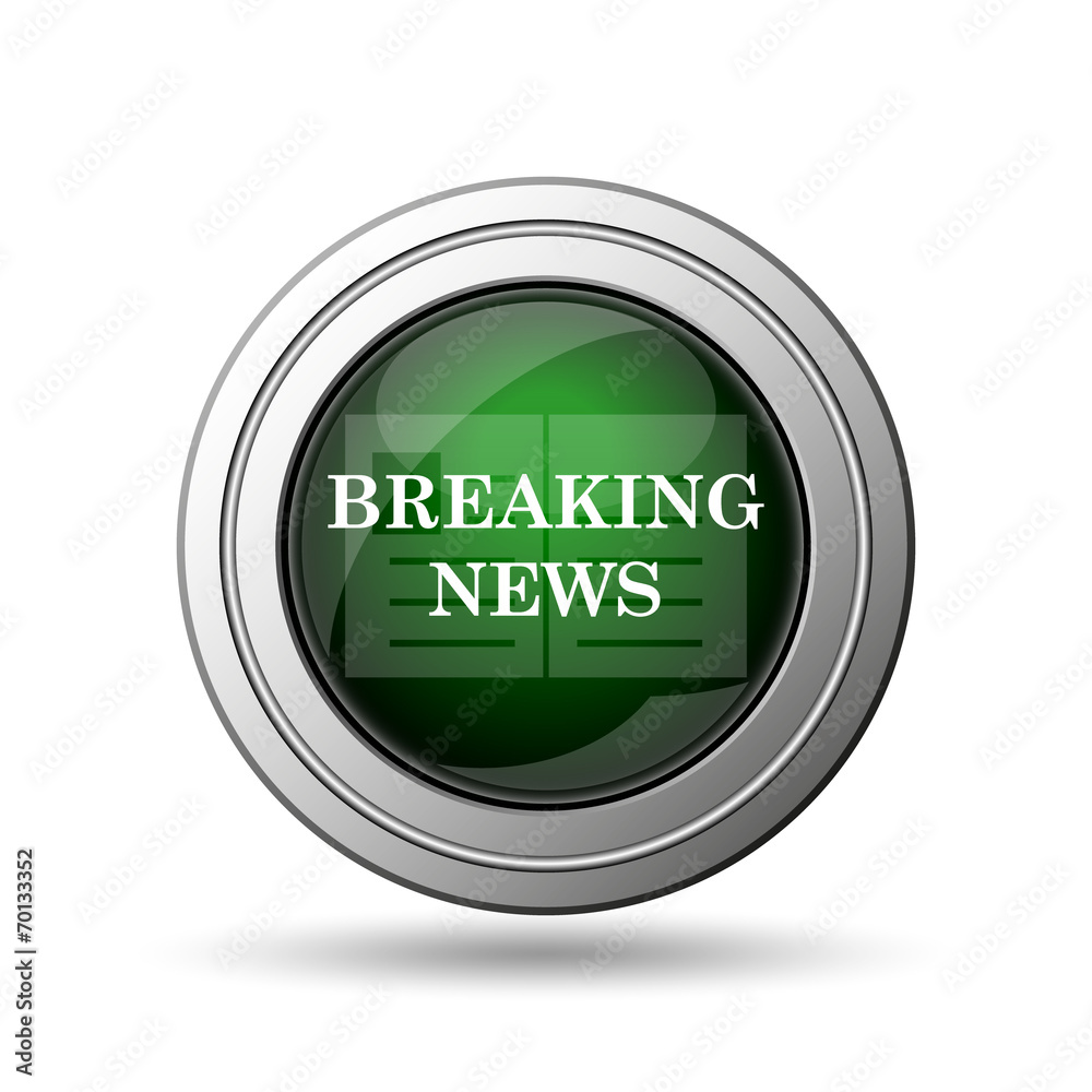 Breaking news icon