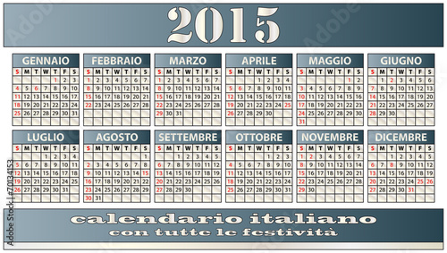 2015 calendar