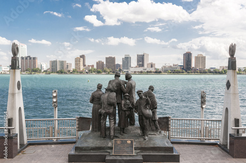 Sculpture at detroit