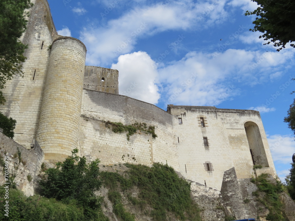 Indre-et-Loire - Loches - Fortifications du donjon