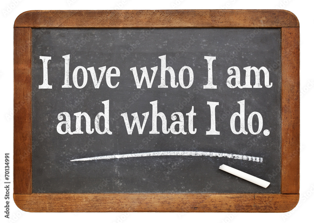 Obraz premium positive affirmation words