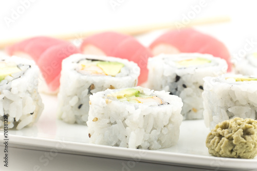 Tuna Sushi California Roll