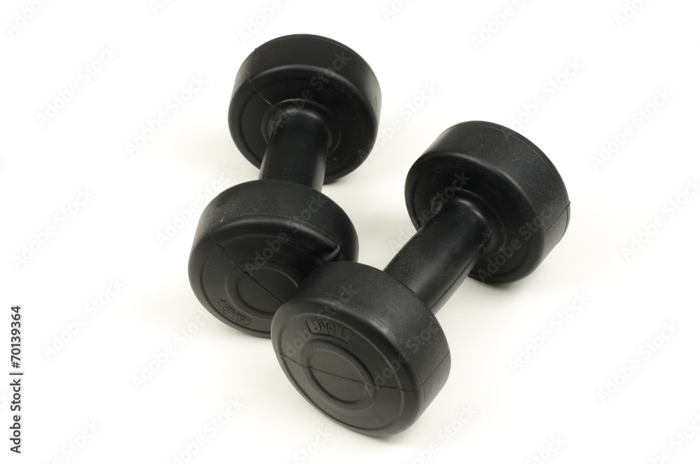 Black dumbell Black dumbell