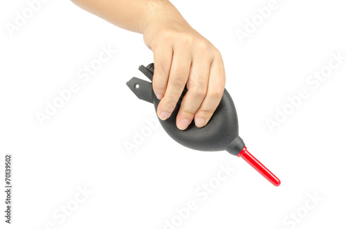 Camera blower