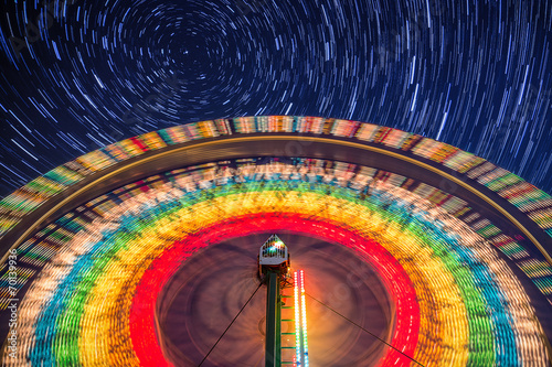 Canvas Print Farris Wheel