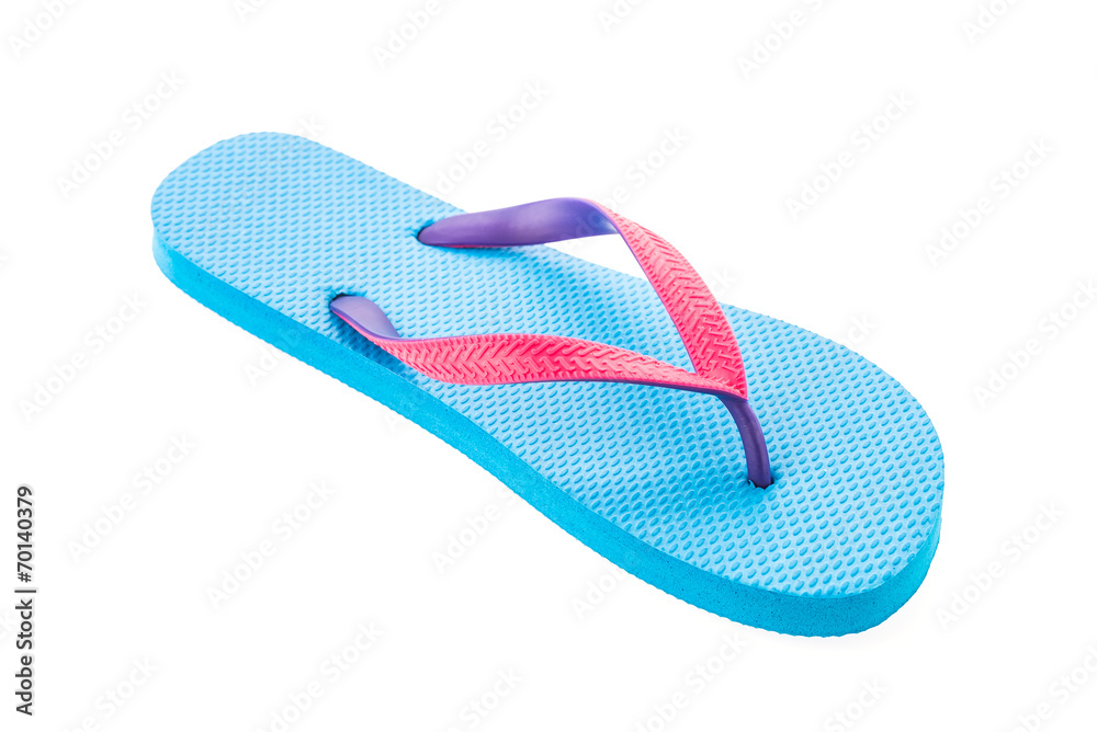 Flip flop isolated on white background Flip flop isolated on white background