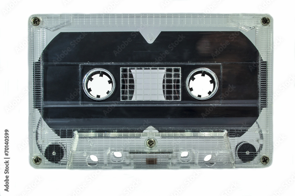 Fototapeta premium cassette tape isolated