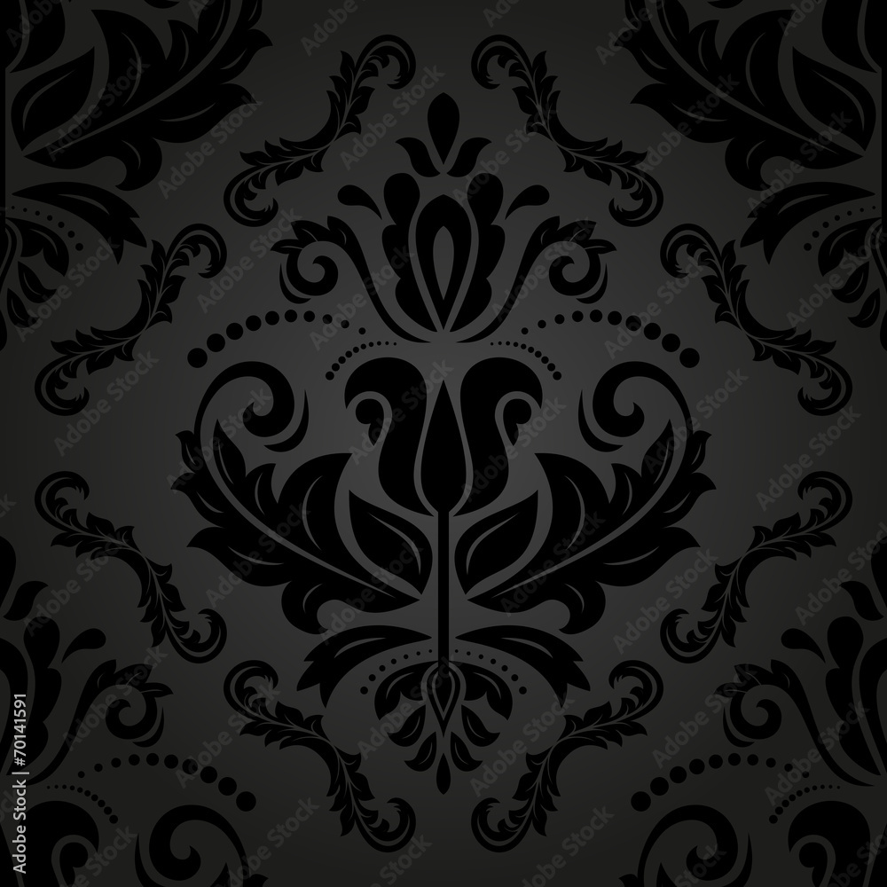 Orient Seamless Vector Pattern. Abstract Background Orient Seamless Vector Pattern. Abstract Background