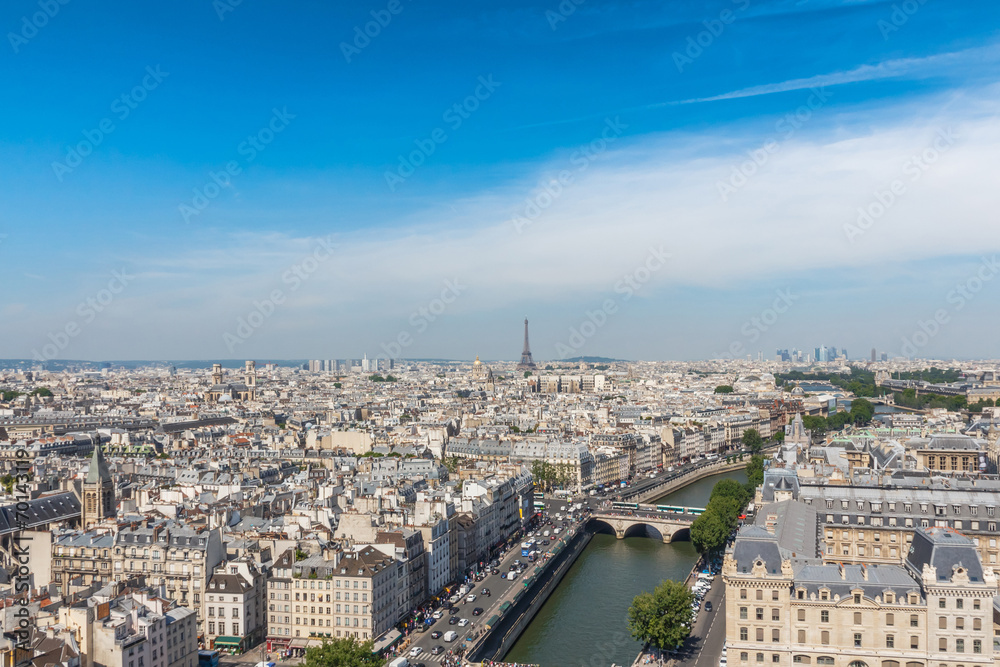 View on Paris, France