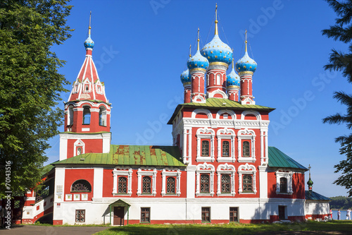 Church of St.. Dmitry on the Blood in Uglich, Russia photo