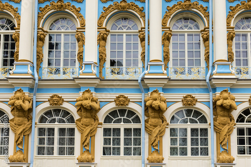 Catherine Palace in Tsarskoye Selo, Pushkin, Russia photo