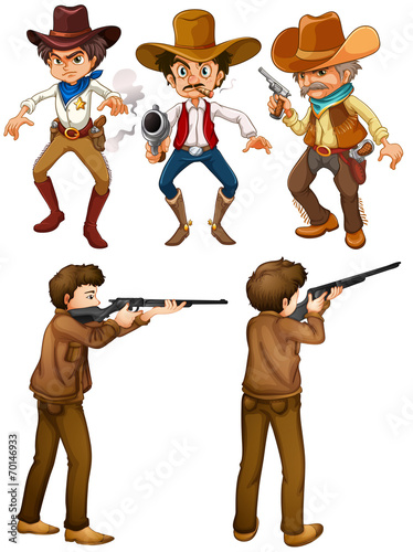 Cowboys and hunters