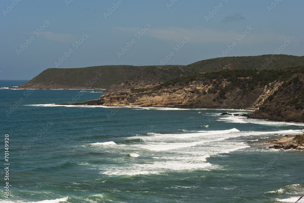 Sardinia coastline